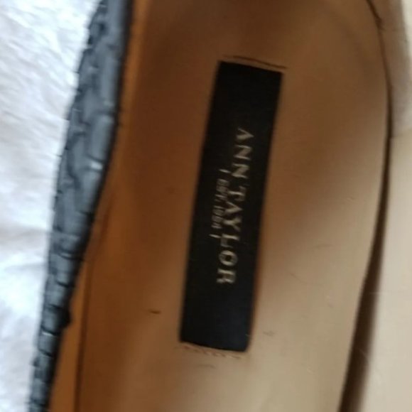 Ann Taylor Black Stiletto Pump Heels Size 8 M - Picture 7 of 11